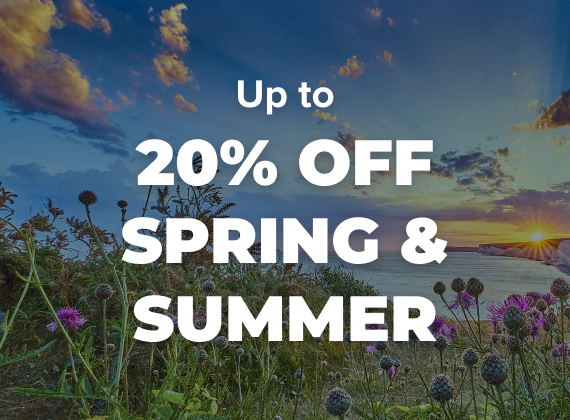 Up to 20% off Spring & Summer