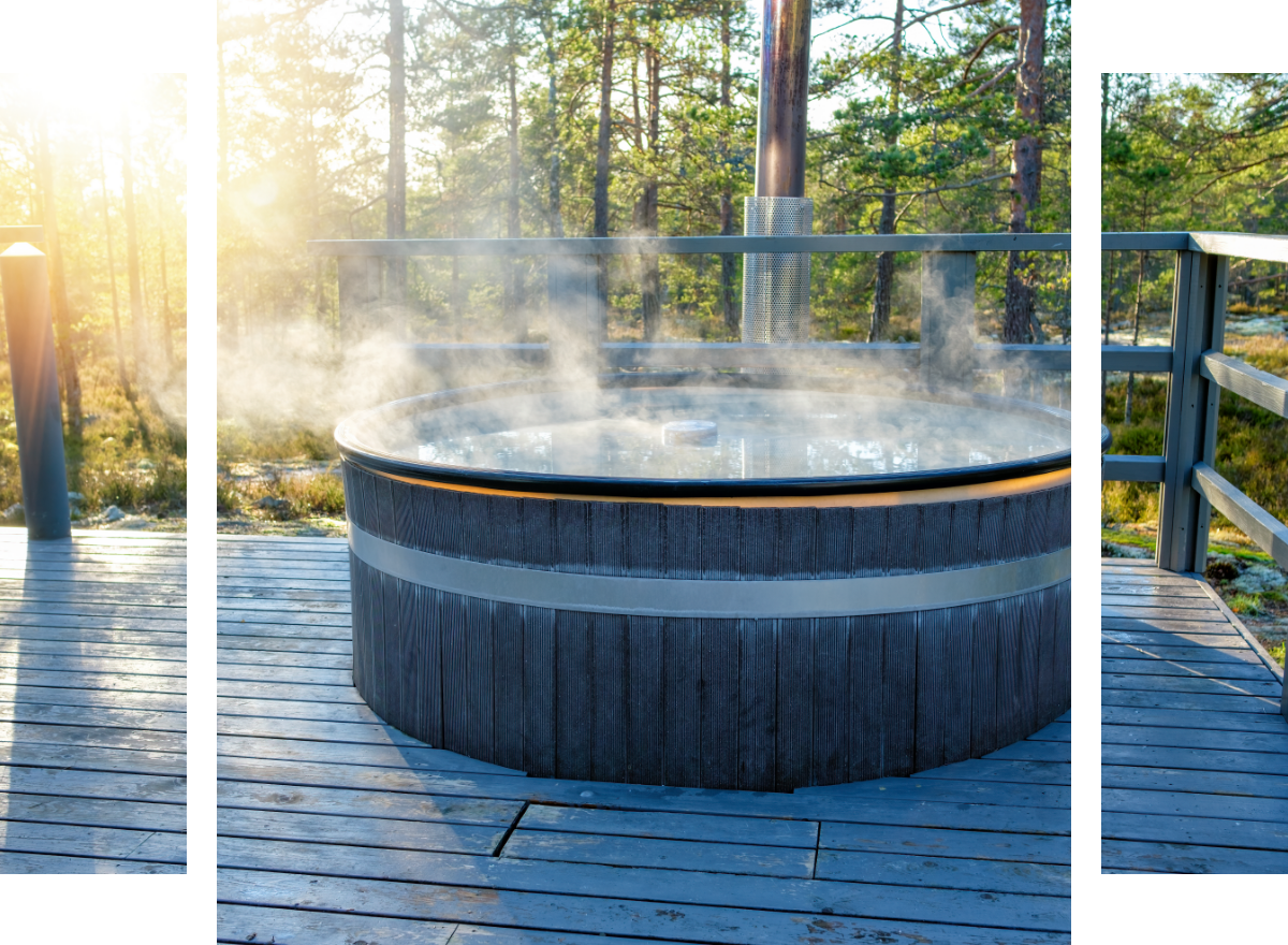 Hot tub breaks
