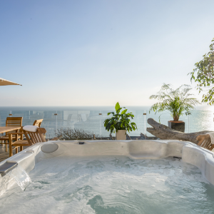 Hot tub breaks
