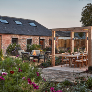 Cottages with a garden